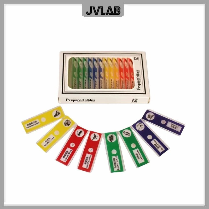 Prepared Slide Set (12 pcs)