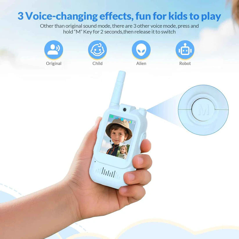 TalkieCam™ - Video Walkie Talkie for Kids