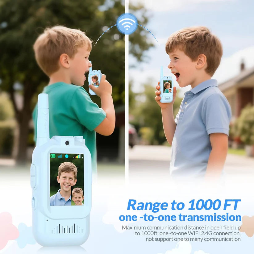 TalkieCam™ - Video Walkie Talkie for Kids