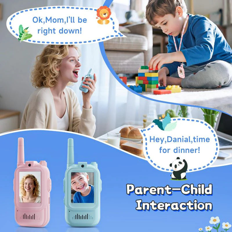 TalkieCam™ - Video Walkie Talkie for Kids